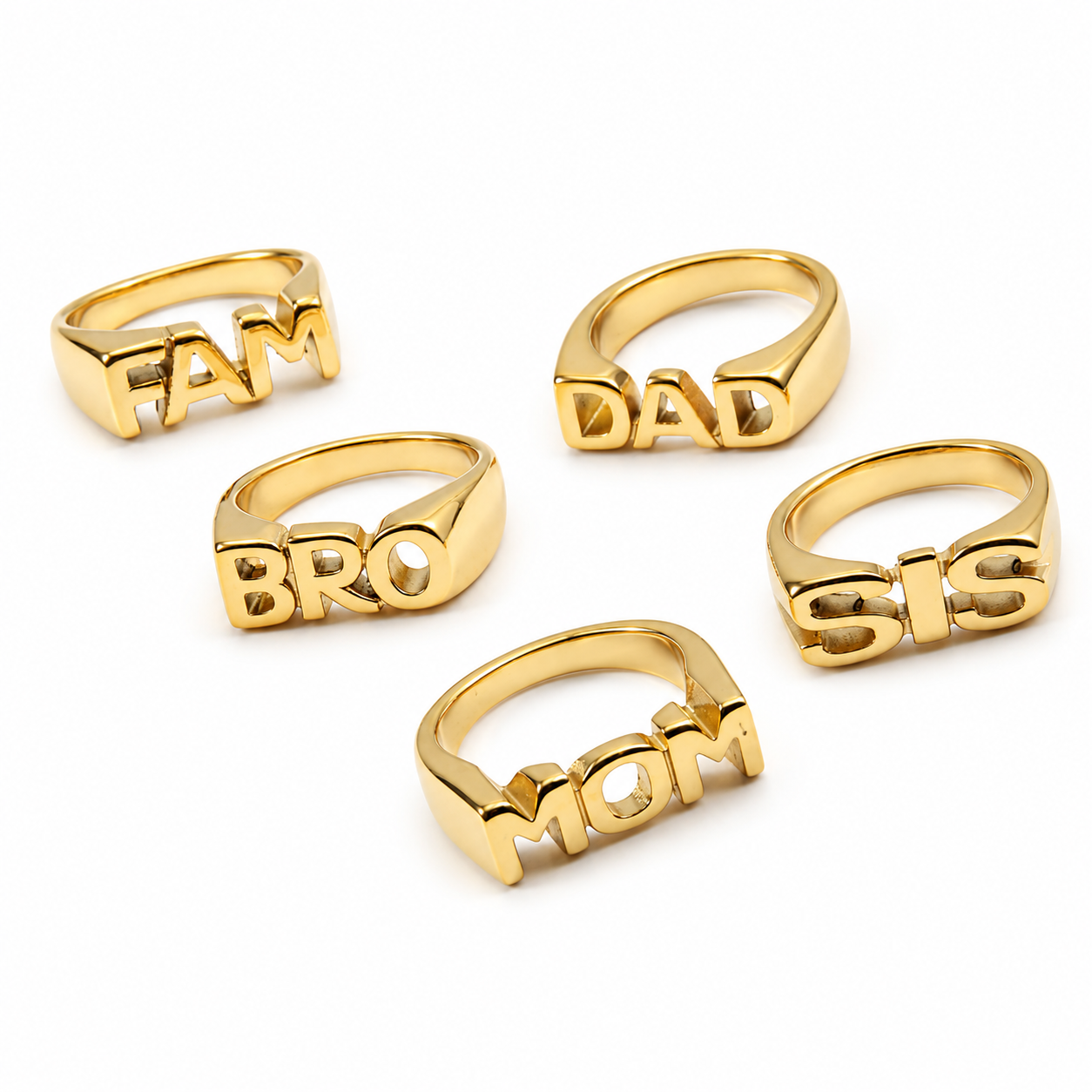 GoldAura™ Legacy Name Ring
