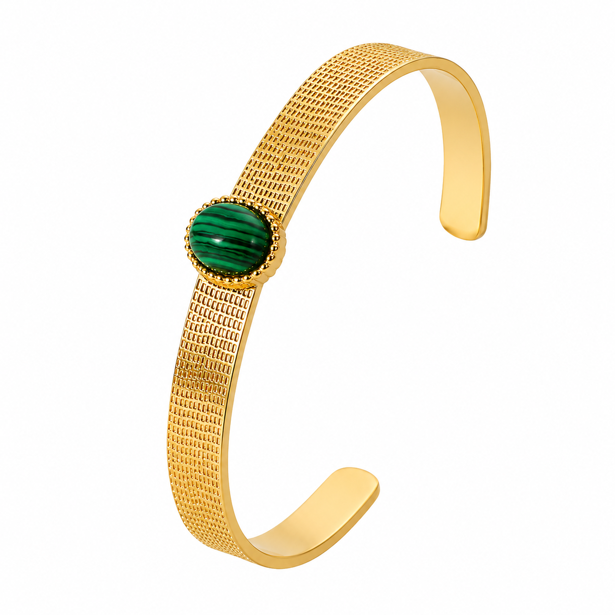 Italian Elastic Link Bracelet – Luxury Stainless Steel Bangle– Timeless Love Collection