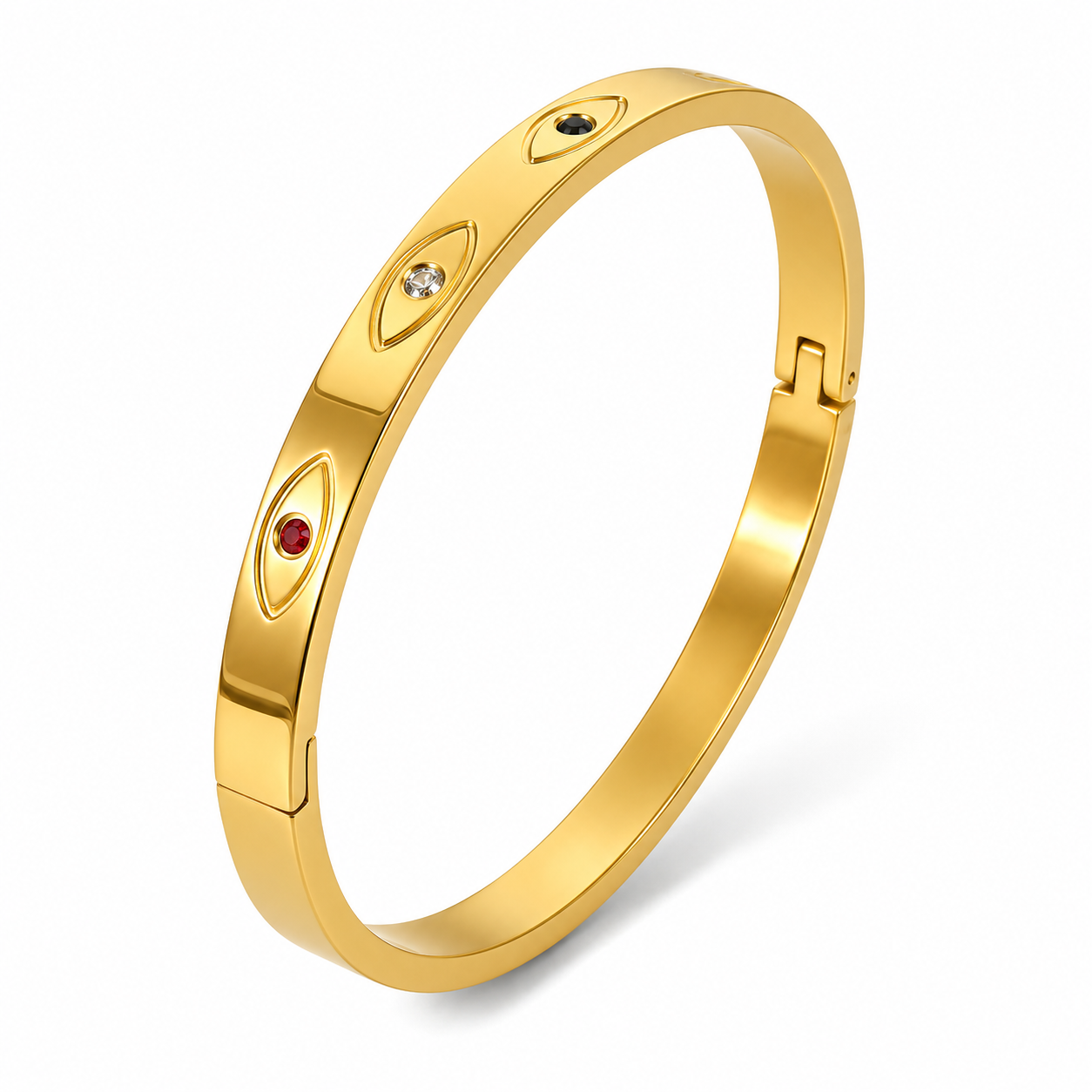 Italian Elastic Link Bracelet – Luxury Stainless Steel Bangle– Timeless Love Collection