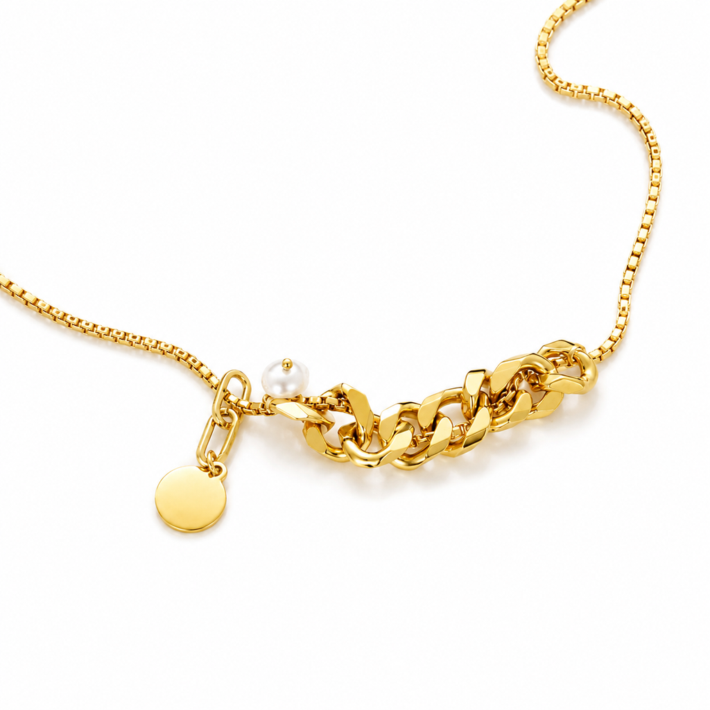 Luxe Chain Choker Necklace