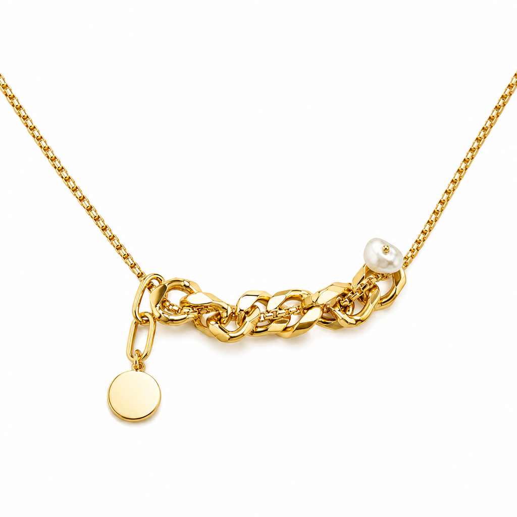 Luxe Chain Choker Necklace
