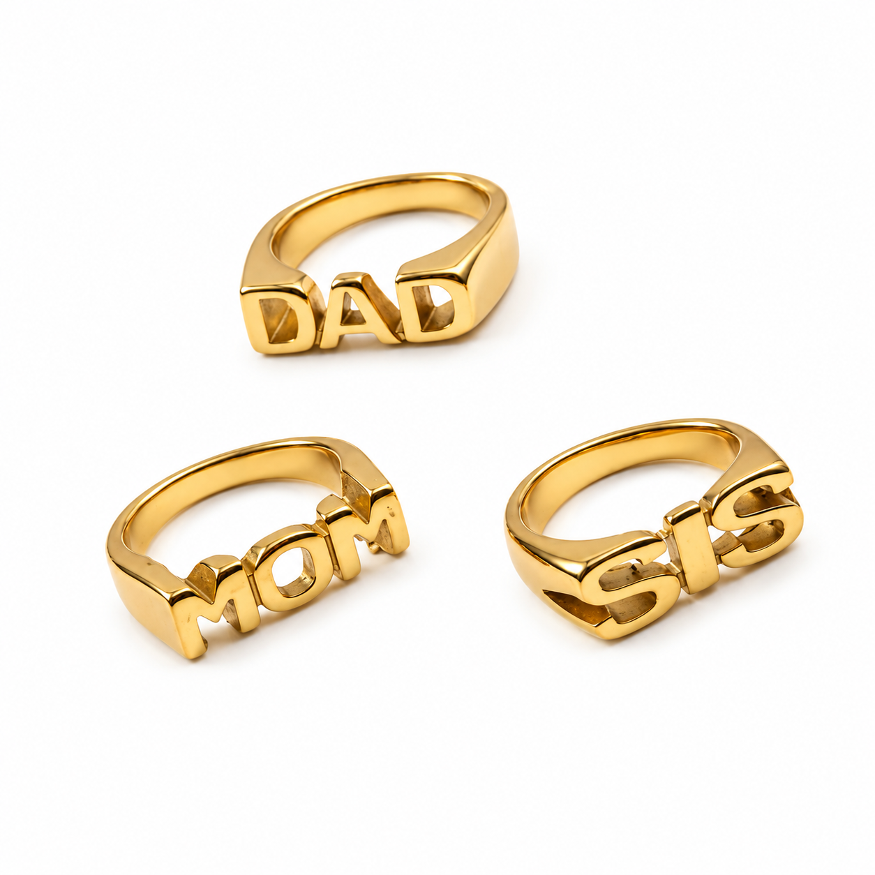 GoldAura™ Legacy Name Ring