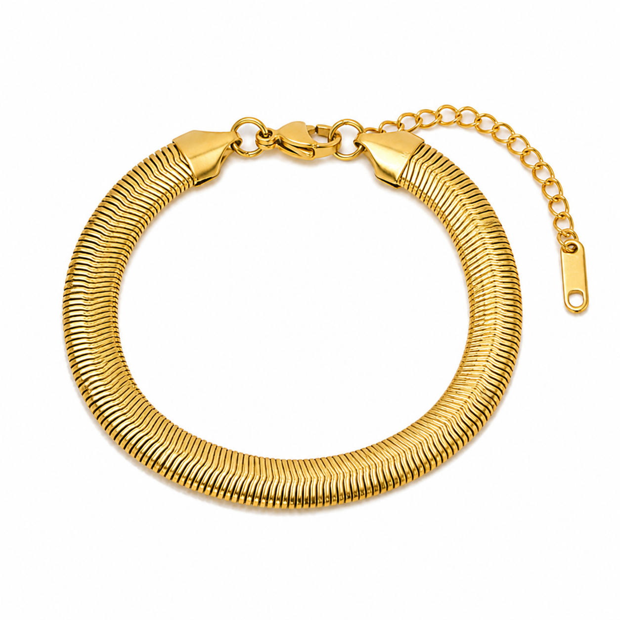 Luxury Gold Bracelet Set – Stainless Steel Layered Chain Bracelets
