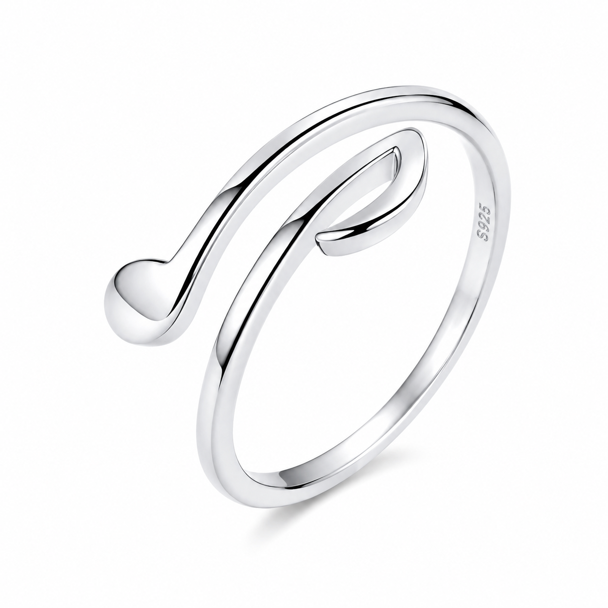 Melody Note Adjustable Ring