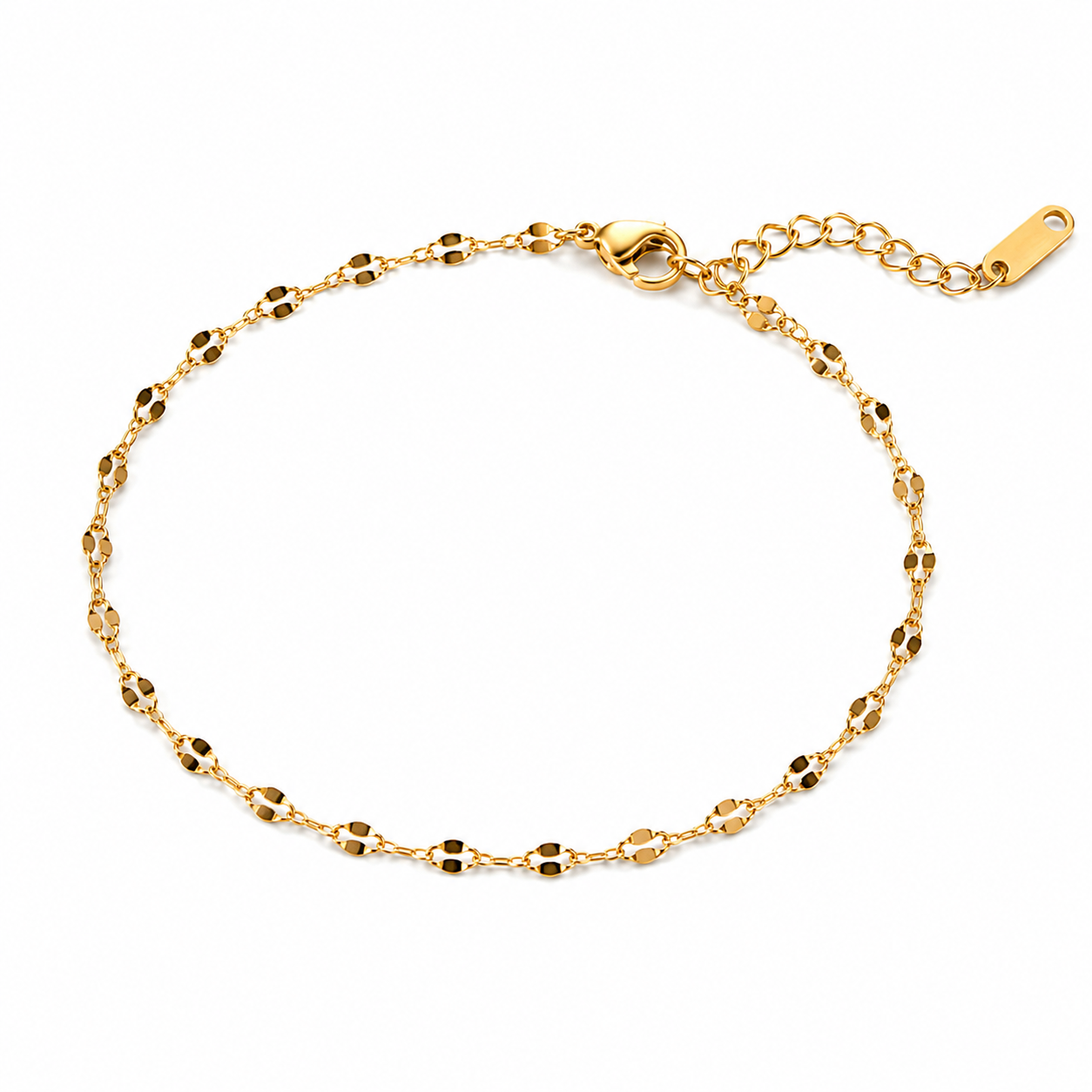 Luxury Gold Bracelet Set – Stainless Steel Layered Chain Bracelets