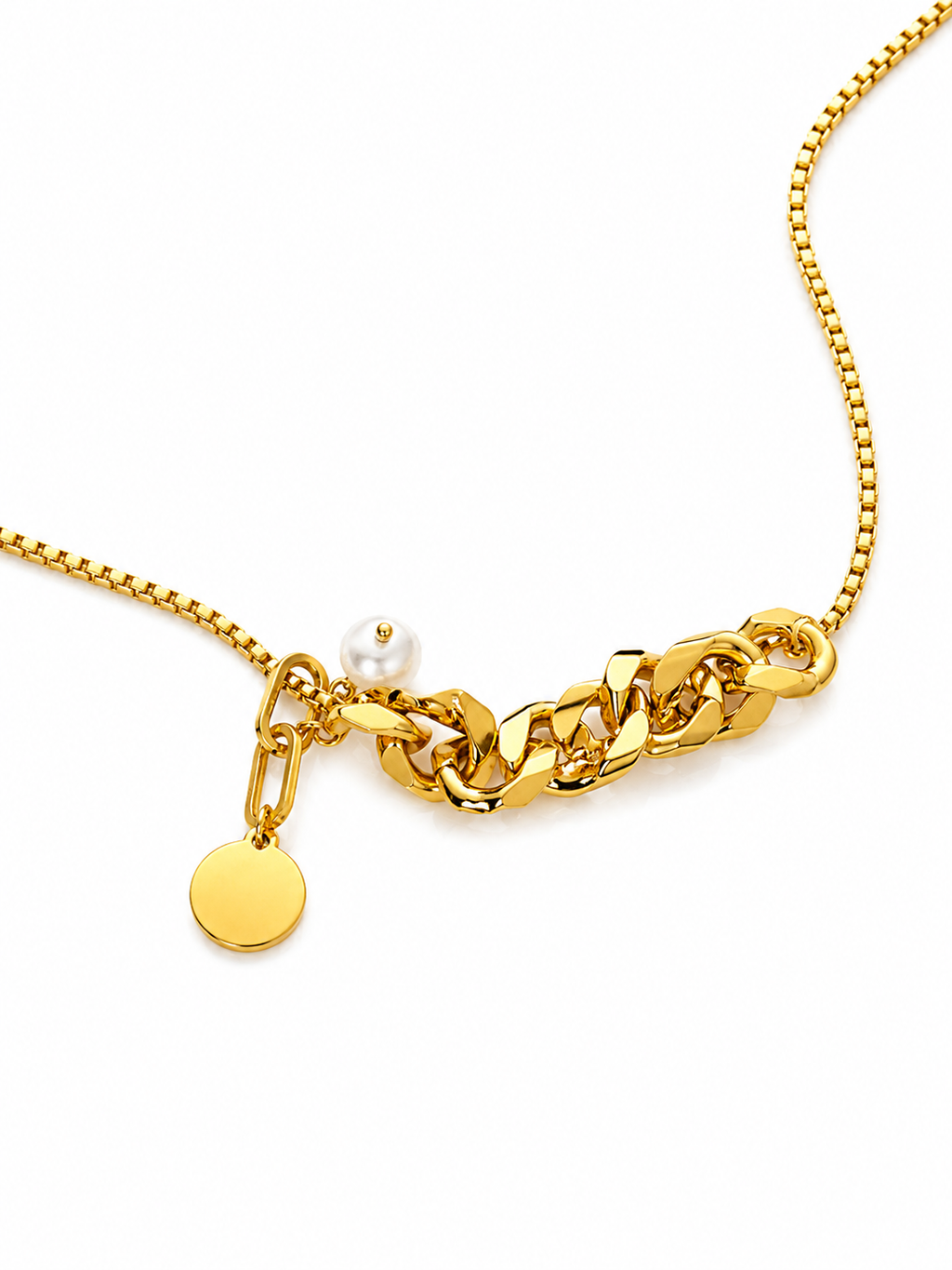 Luxe Chain Choker Necklace