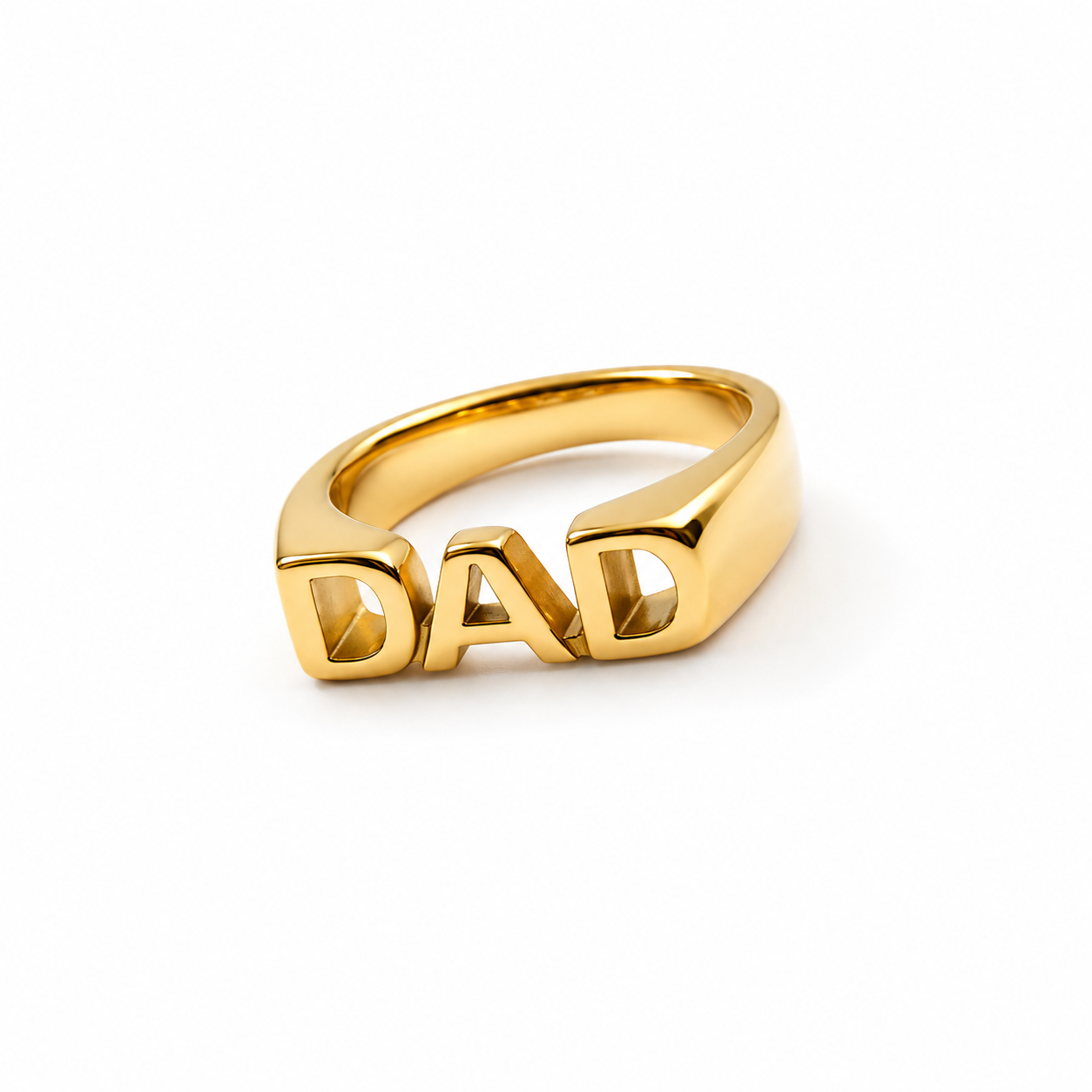 GoldAura™ Legacy Name Ring