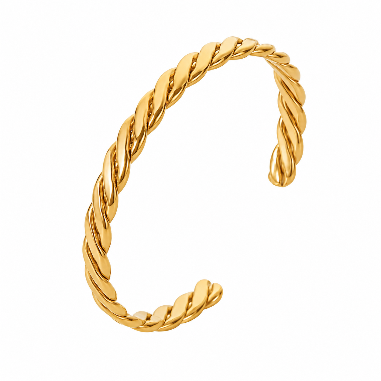 Italian Elastic Link Bracelet – Luxury Stainless Steel Bangle– Timeless Love Collection