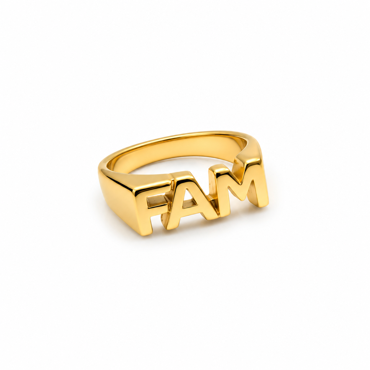 GoldAura™ Legacy Name Ring