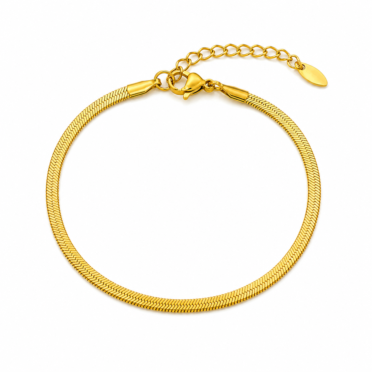 Luxury Gold Bracelet Set – Stainless Steel Layered Chain Bracelets