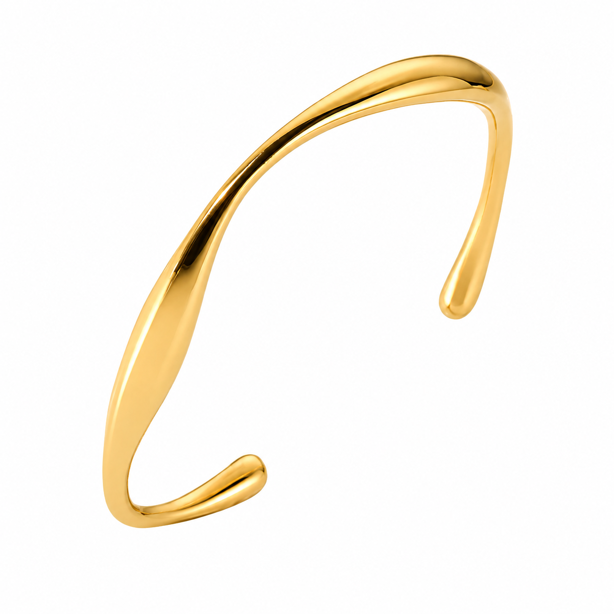 Italian Elastic Link Bracelet – Luxury Stainless Steel Bangle– Timeless Love Collection