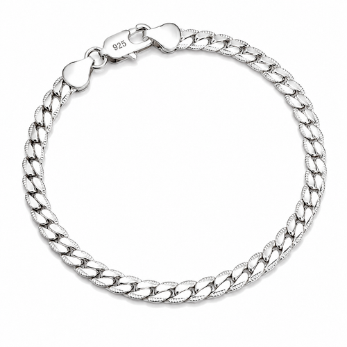 Classic Cuban Chain Bracelet – 18K Gold Plated